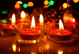 Candles And Diyas 